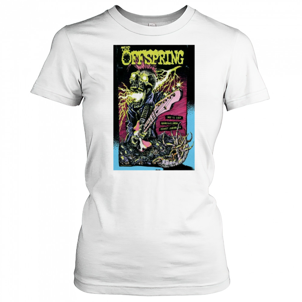 Poster The Offspring May 11 2025 Qudos Bank Arena Sydney Australia t-shirt Women's T-shirt