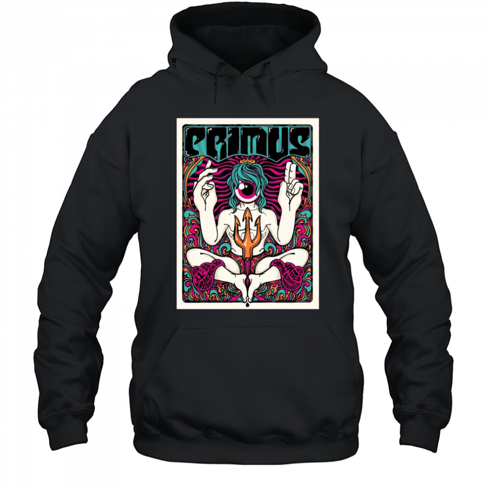 Primus May 11th 2025 2025 Veterans United Home Loans Amphitheater Virginia Beach t-shirt Hoodie