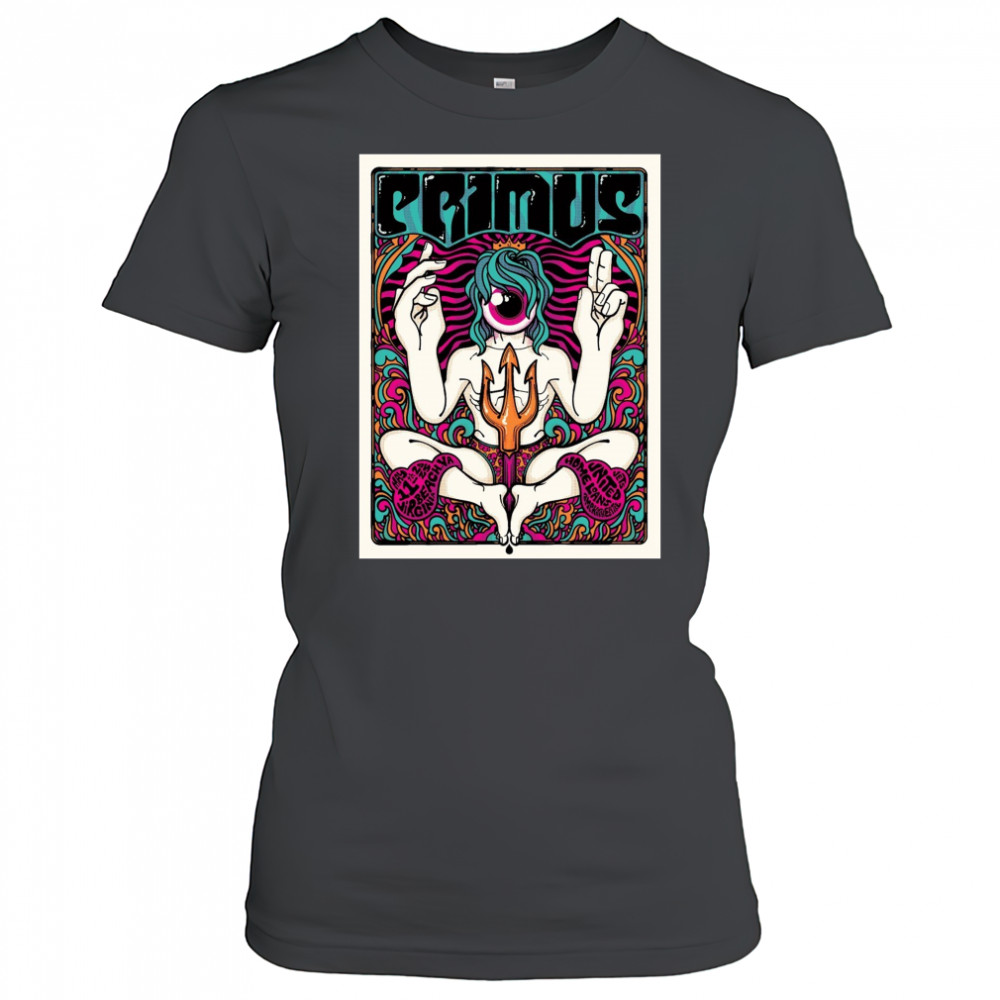 Primus May 11th 2025 2025 Veterans United Home Loans Amphitheater Virginia Beach t-shirt Women's T-shirt