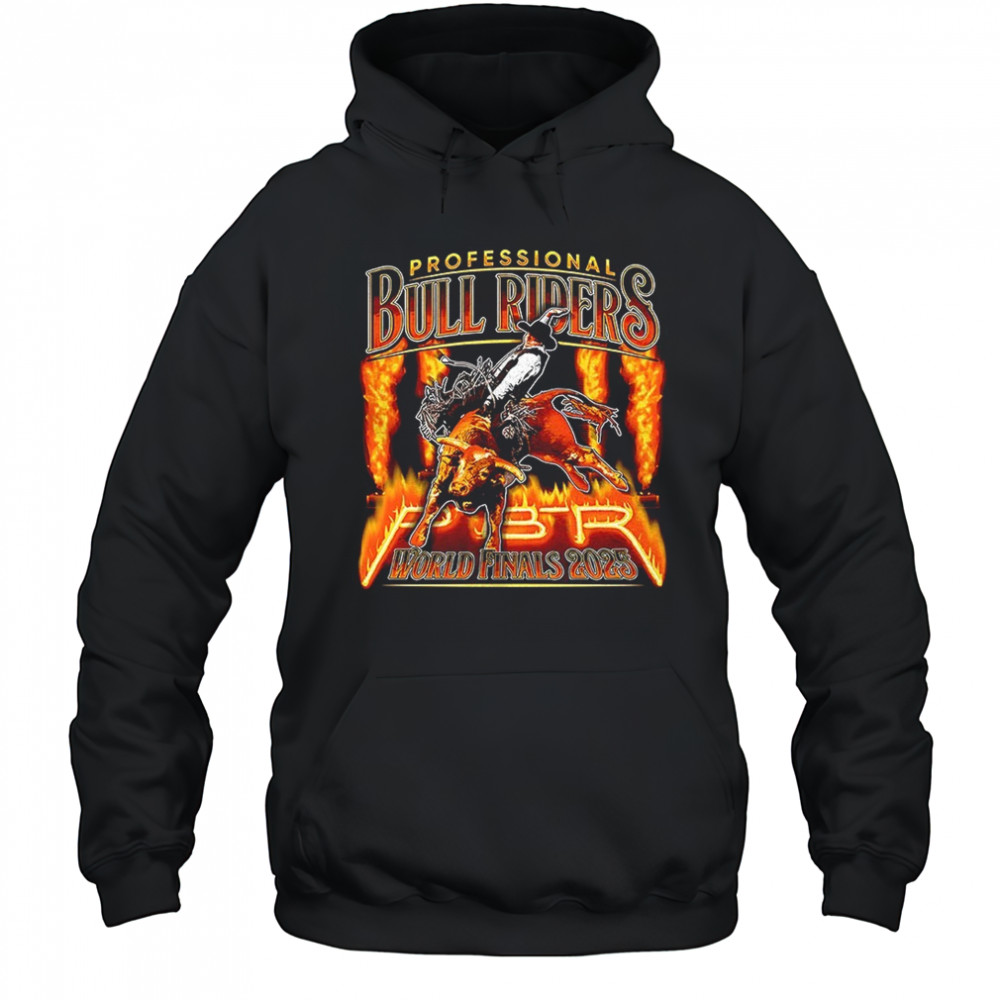 Professional Bull Riders World Finals 2025 fire shirt Hoodie