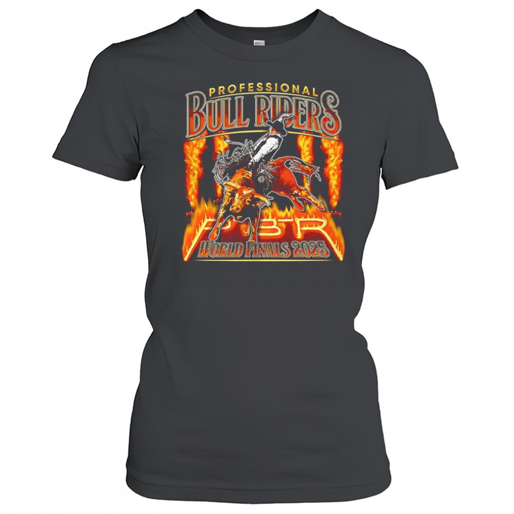 Professional Bull Riders World Finals 2025 fire shirt Women's T-shirt