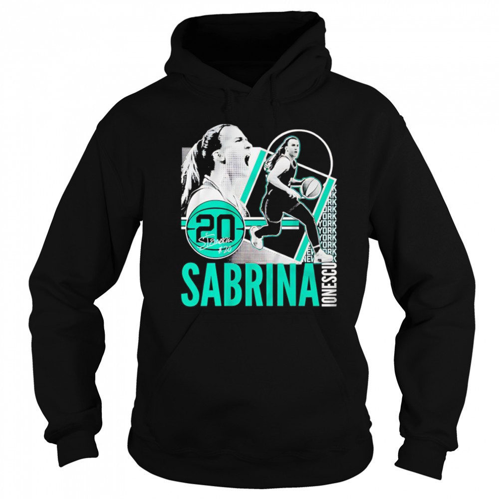 Sabrina Ionescu collage frame shirt Sweatshirt