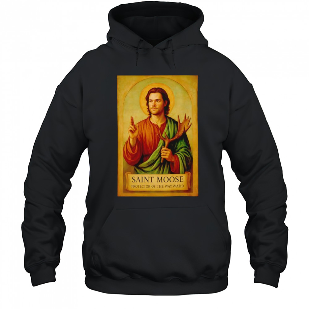 Saint Moose protector of the Wayward shirt Hoodie