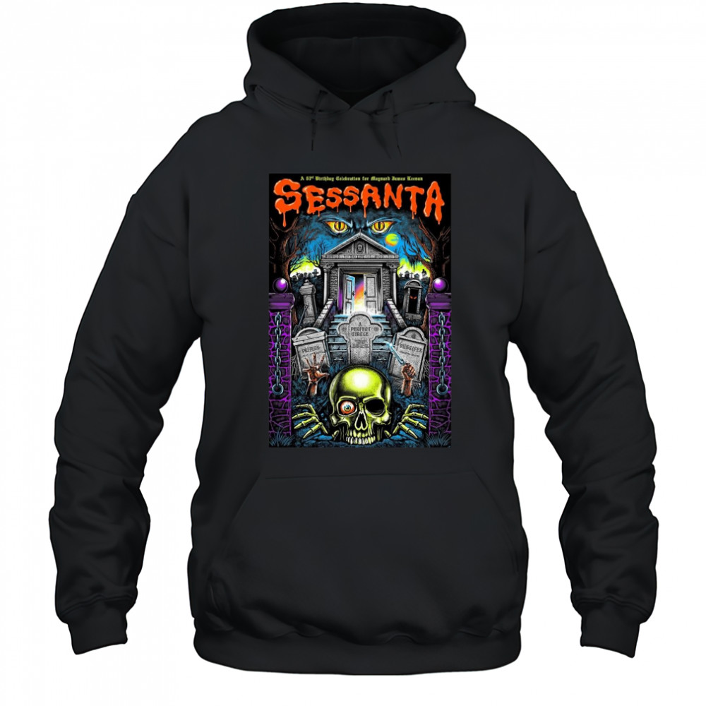 Sessanta With Primus A Perfect Circle Puscifer May 11 2025 Veterans United Home Loans Amphitheater Poster t-shirt Hoodie