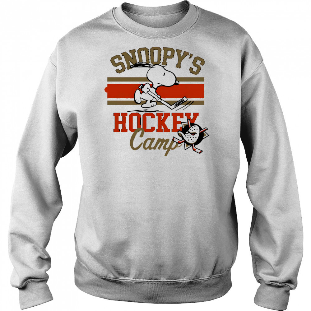 Snoopy Anaheim Ducks Snoopy’s Camp shirt Hoodie