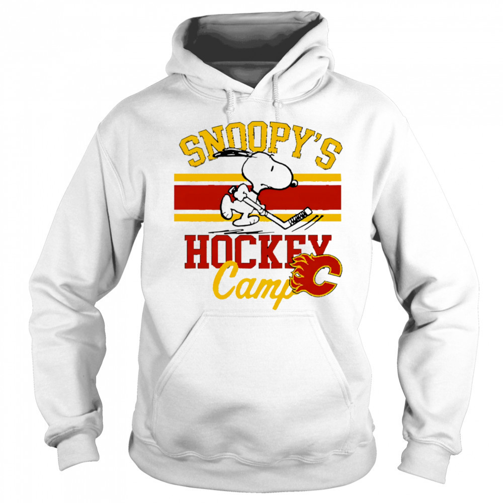 Snoopy Calgary Flames Snoopy’s Camp shirt Sweatshirt