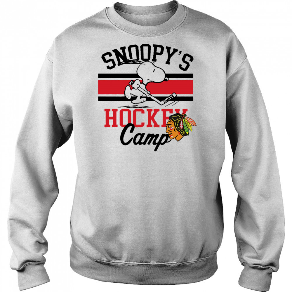 Snoopy Chicago Blackhawks Snoopy’s Camp shirt Hoodie