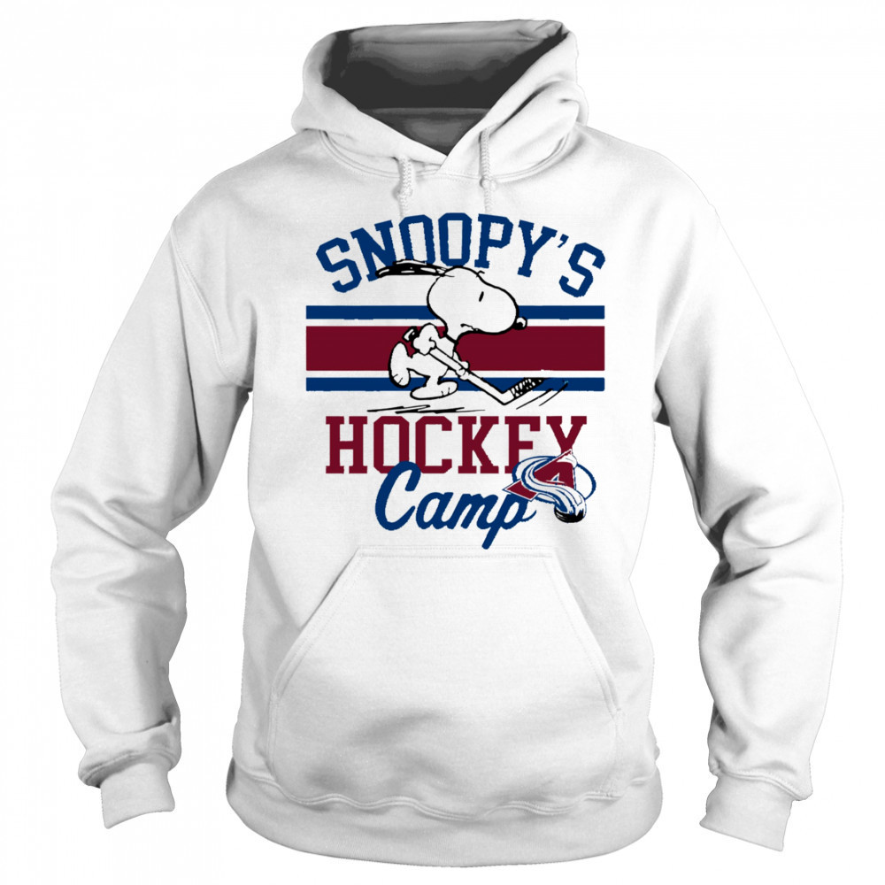 Snoopy Colorado Avalanche Snoopy’s Camp shirt Sweatshirt