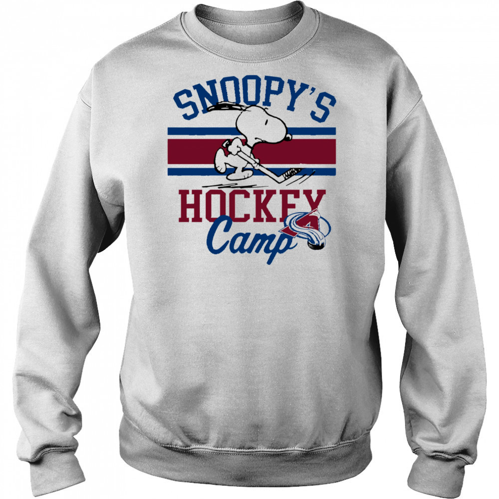 Snoopy Colorado Avalanche Snoopy’s Camp shirt Hoodie