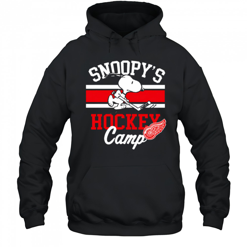 Snoopy Detroit Red Wings Snoopy’s Camp shirt Hoodie