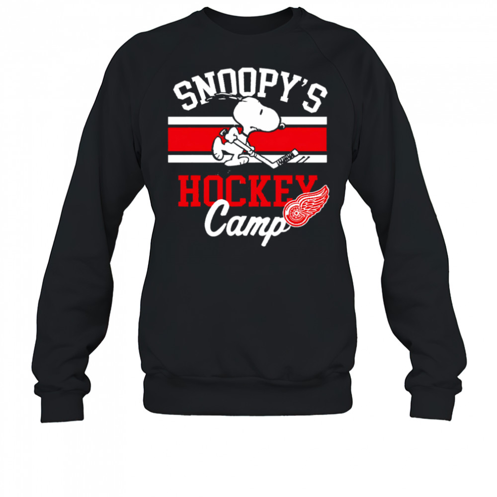 Snoopy Detroit Red Wings Snoopy’s Camp shirt Sweatshirt