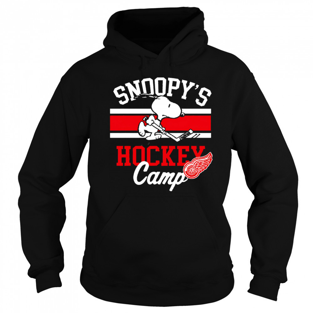 Snoopy Detroit Red Wings Snoopy’s Camp shirt Sweatshirt