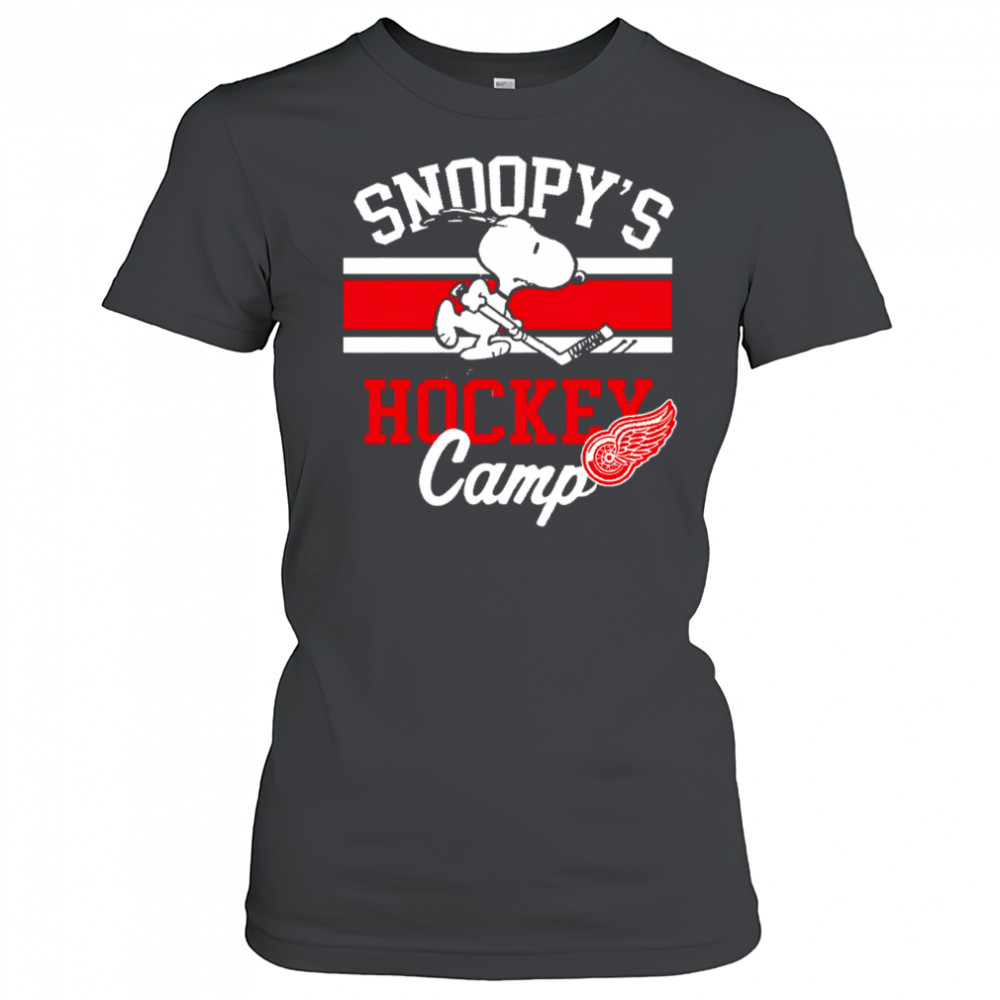 Snoopy Detroit Red Wings Snoopy’s Camp shirt Women's T-shirt