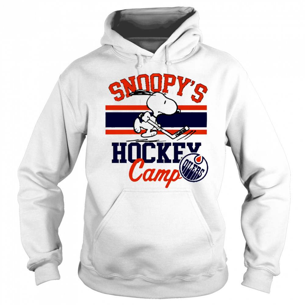 Snoopy Edmonton Oilers Snoopy’s Camp shirt Sweatshirt