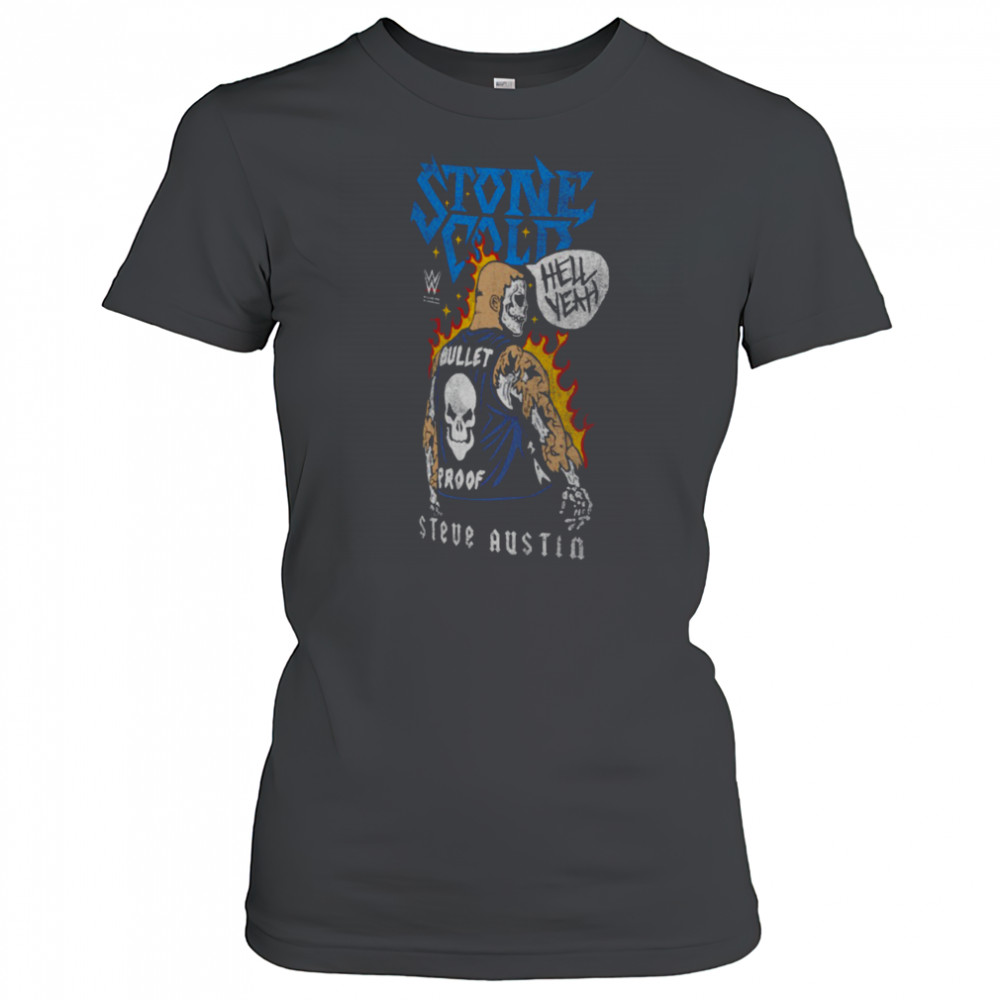 Stone Cold Steve Austin Ripple Junction Skeleton T Shirt Women's T-shirt