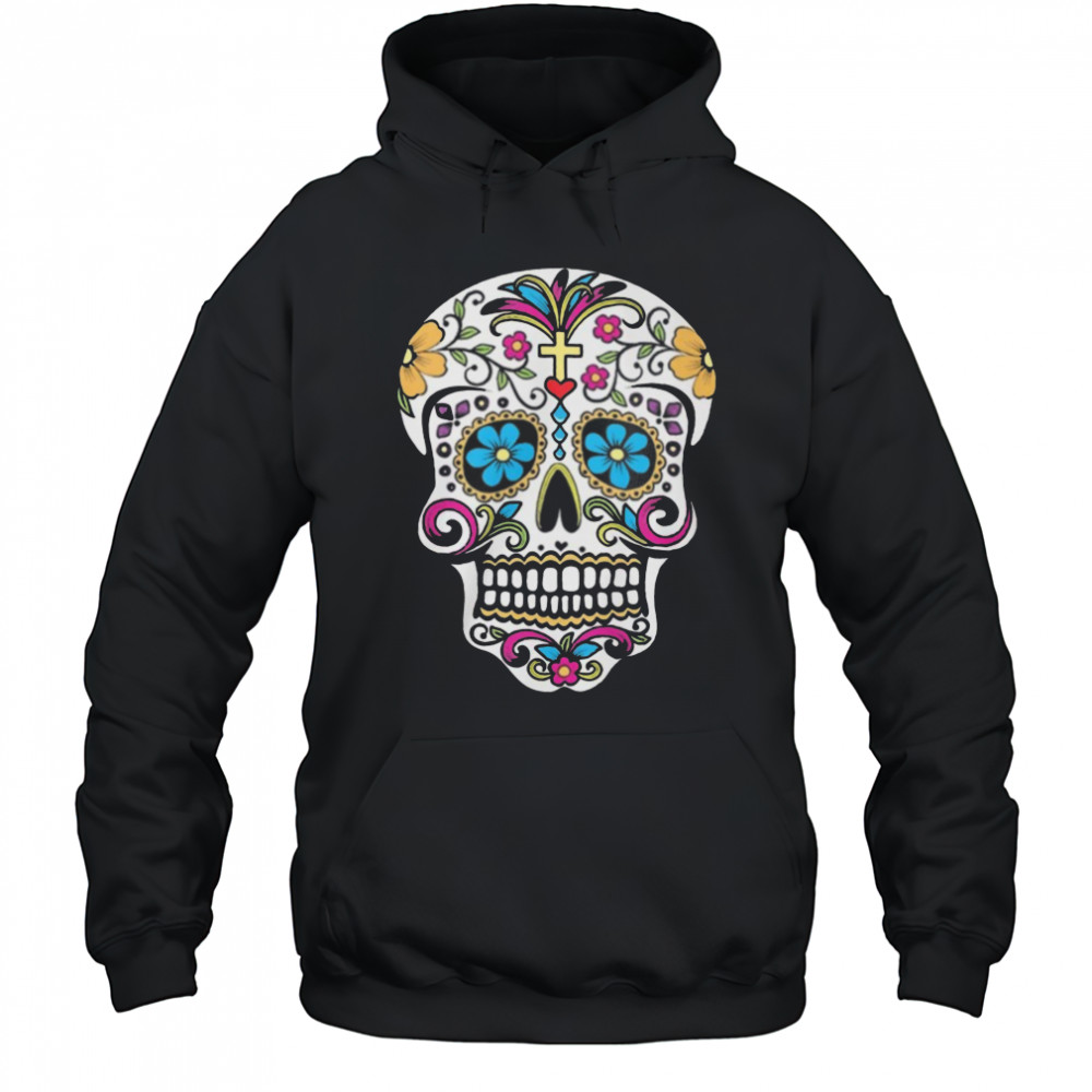 Sugar Skull Shirt Hoodie