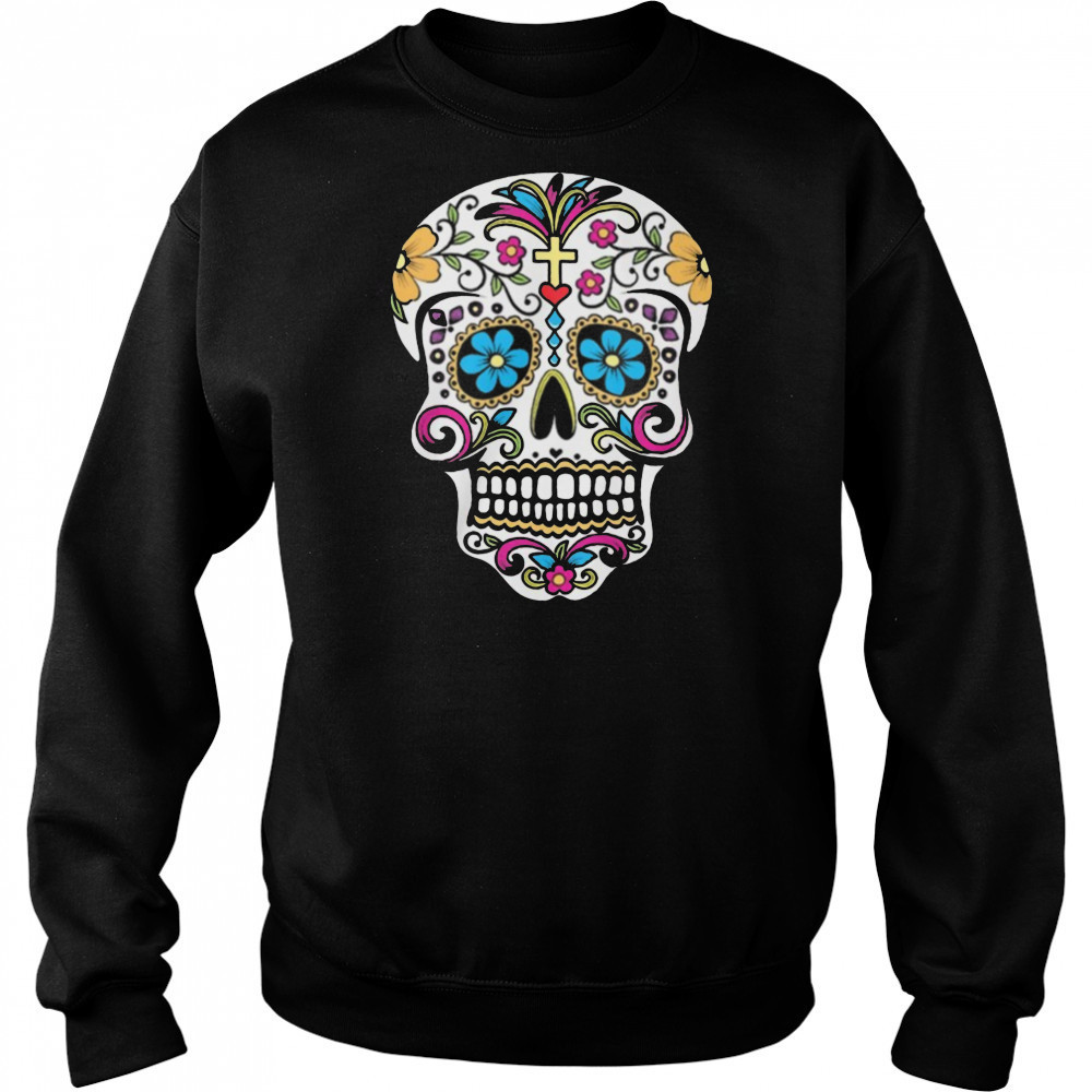 Sugar Skull Shirt Hoodie