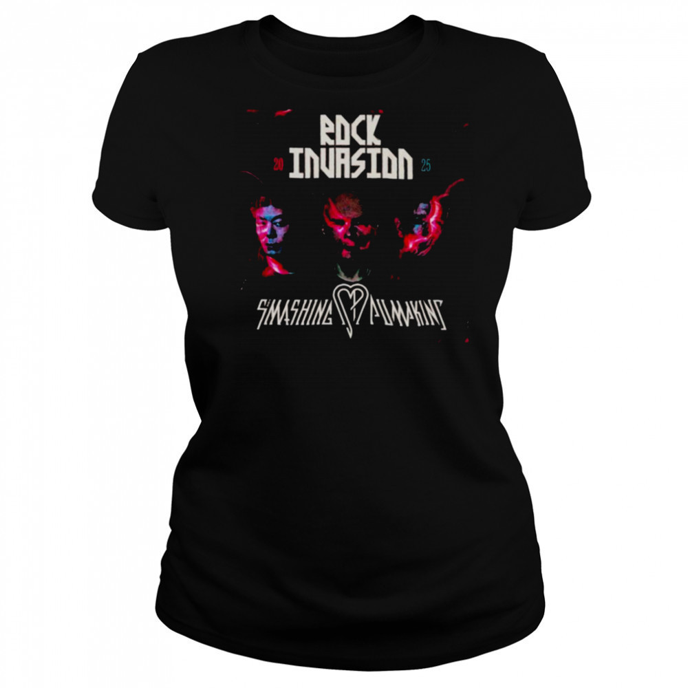 The Smashing Pumpkins Rock Invasion 2025 Tour T shirts Women's T-shirt