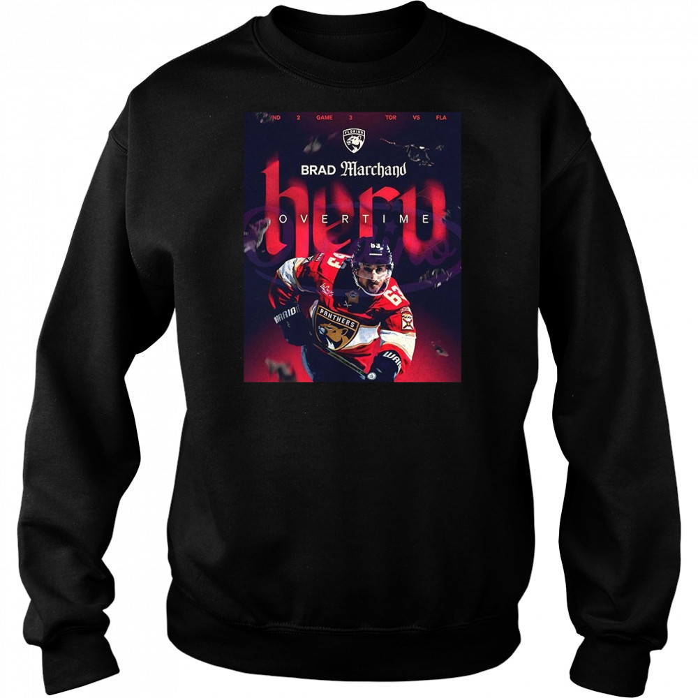 There goes our herooo Brad Marchand Florida Panther shirt Hoodie