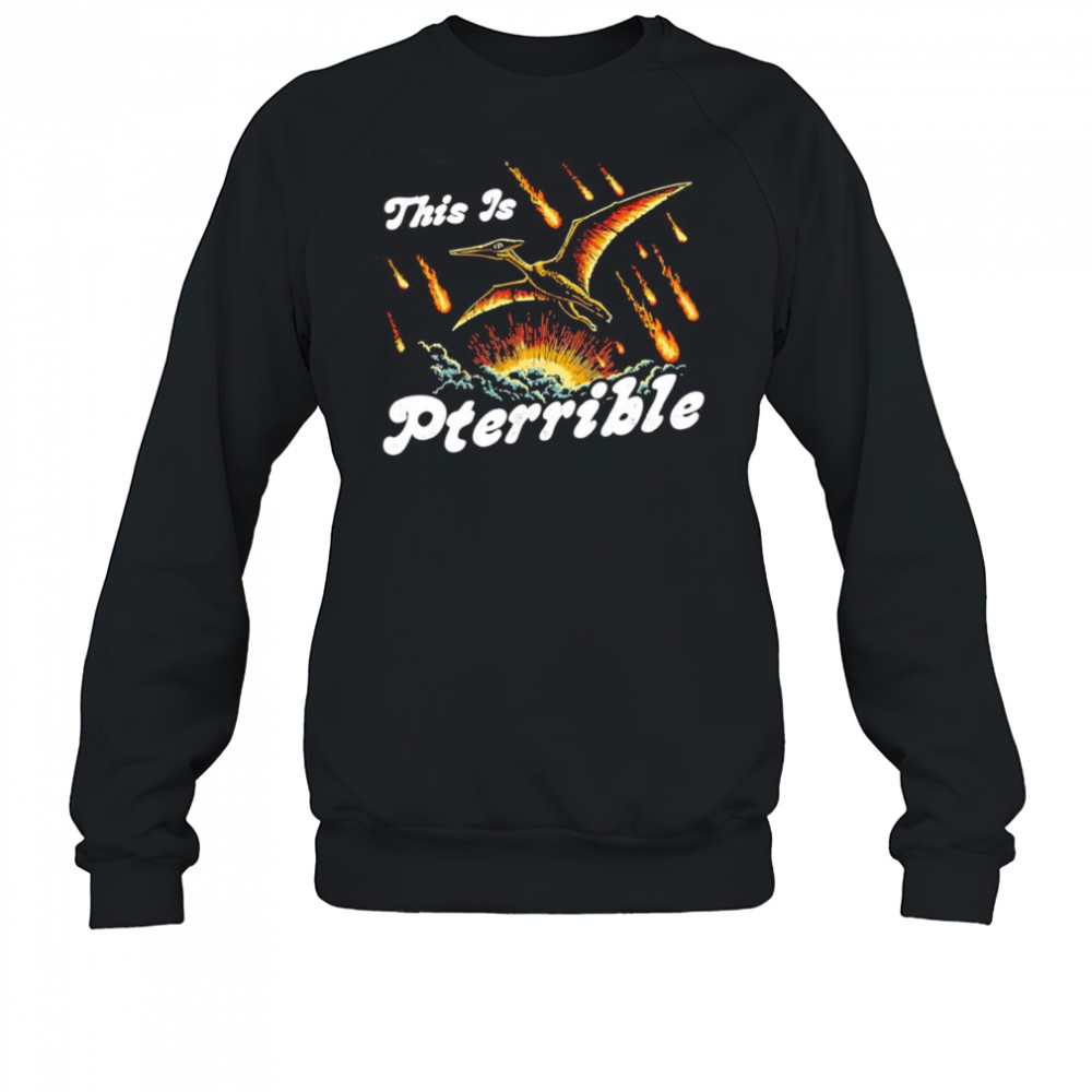 This is Pterrible shirt Sweatshirt