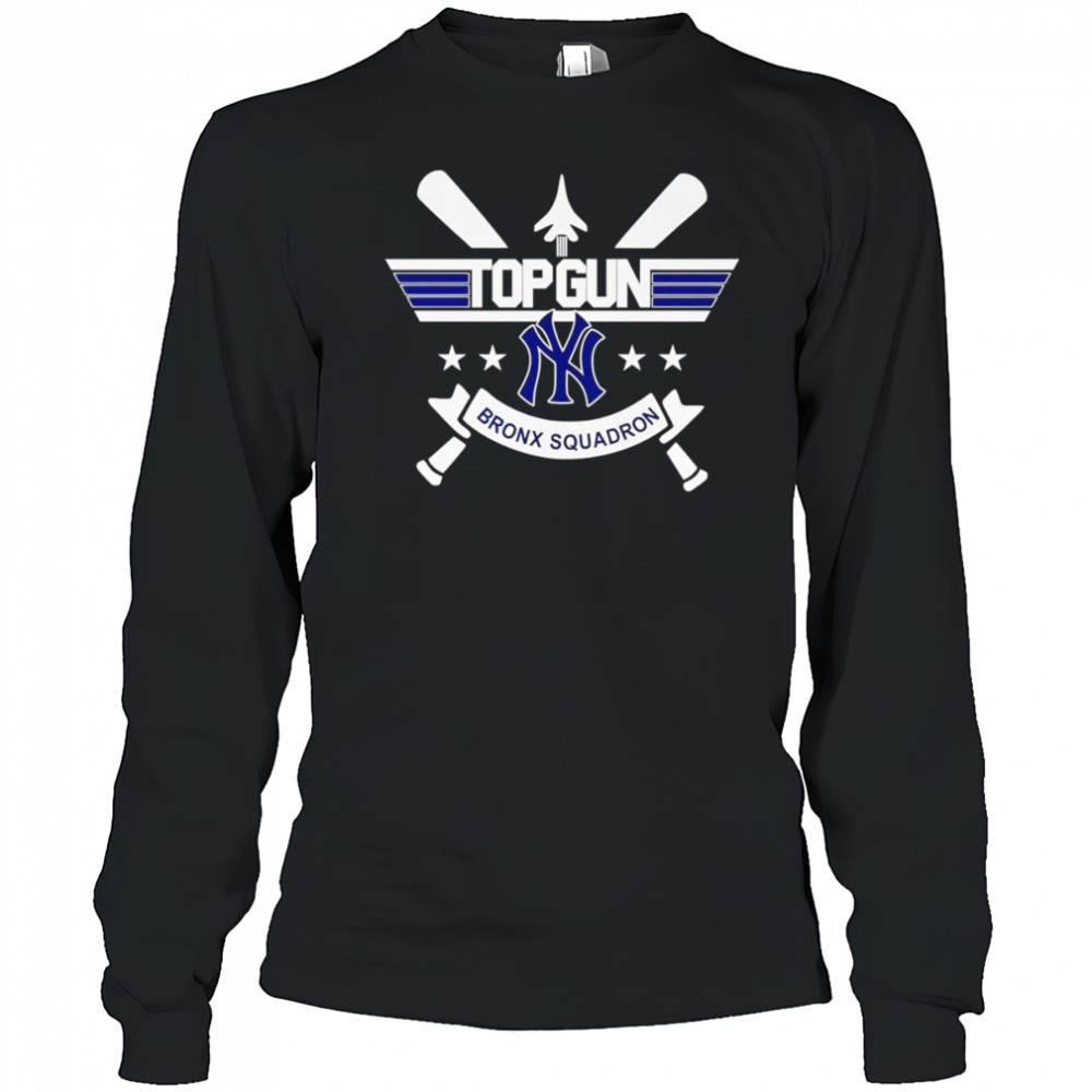 Top Gun Bronx Squadron New York Yankees shirt Long Sleeved