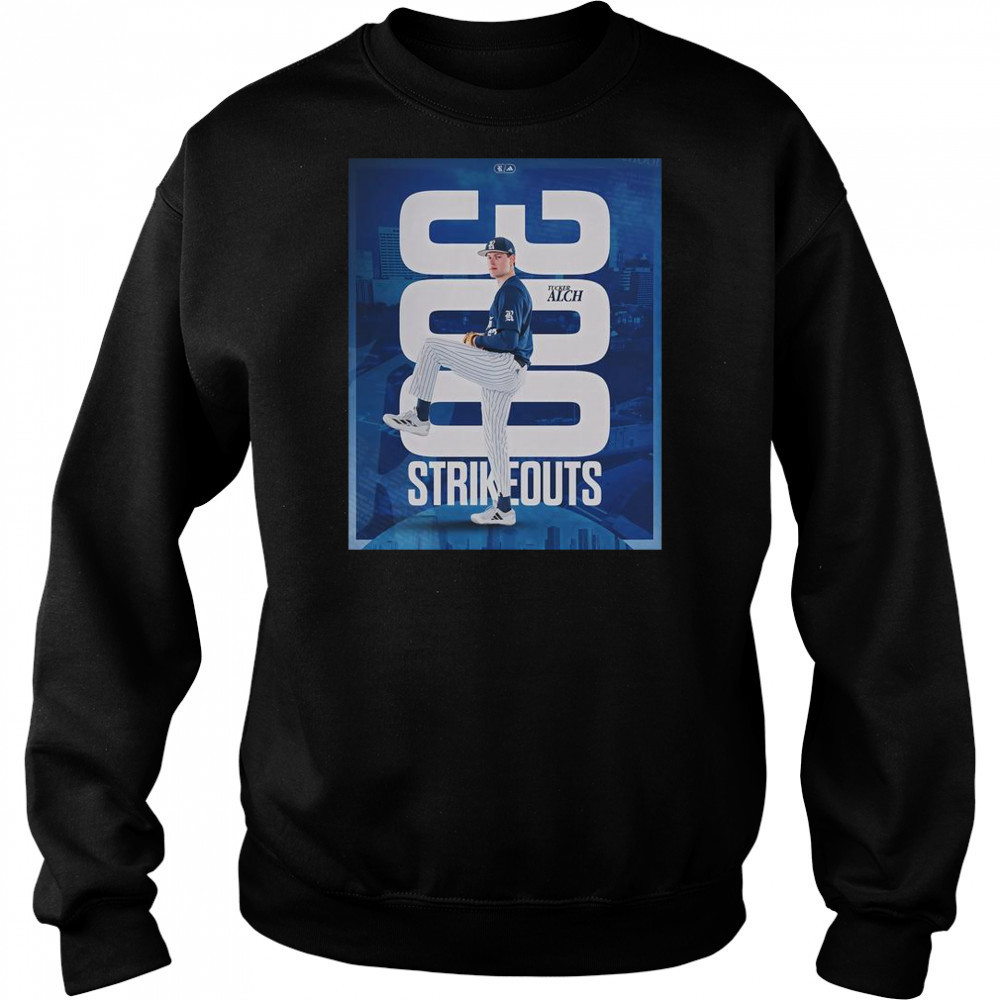 Tucker Alch Notched His 300th Career Strikeout In The Top Of The Third Inning Against PVAMU T-Shirt Hoodie