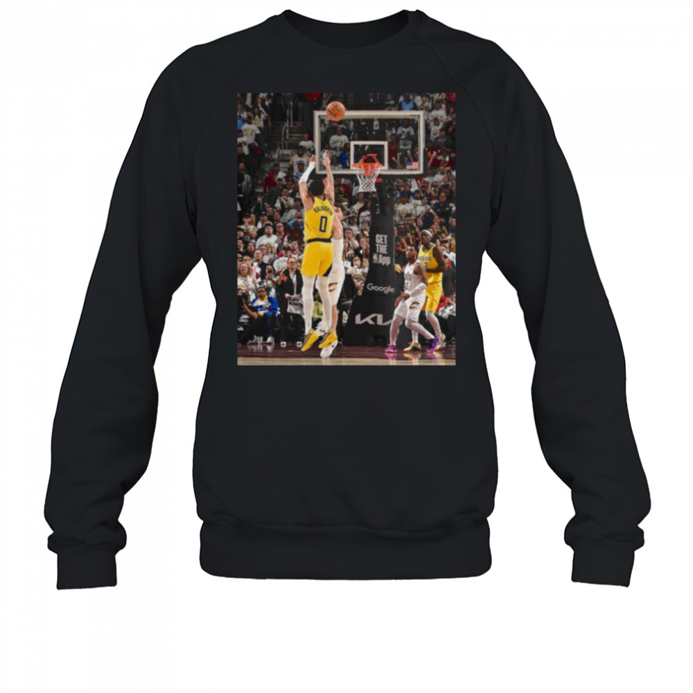 Tyrese Haliburton Indiana Pacers 2025 NBA Game Frames T Shirt Sweatshirt