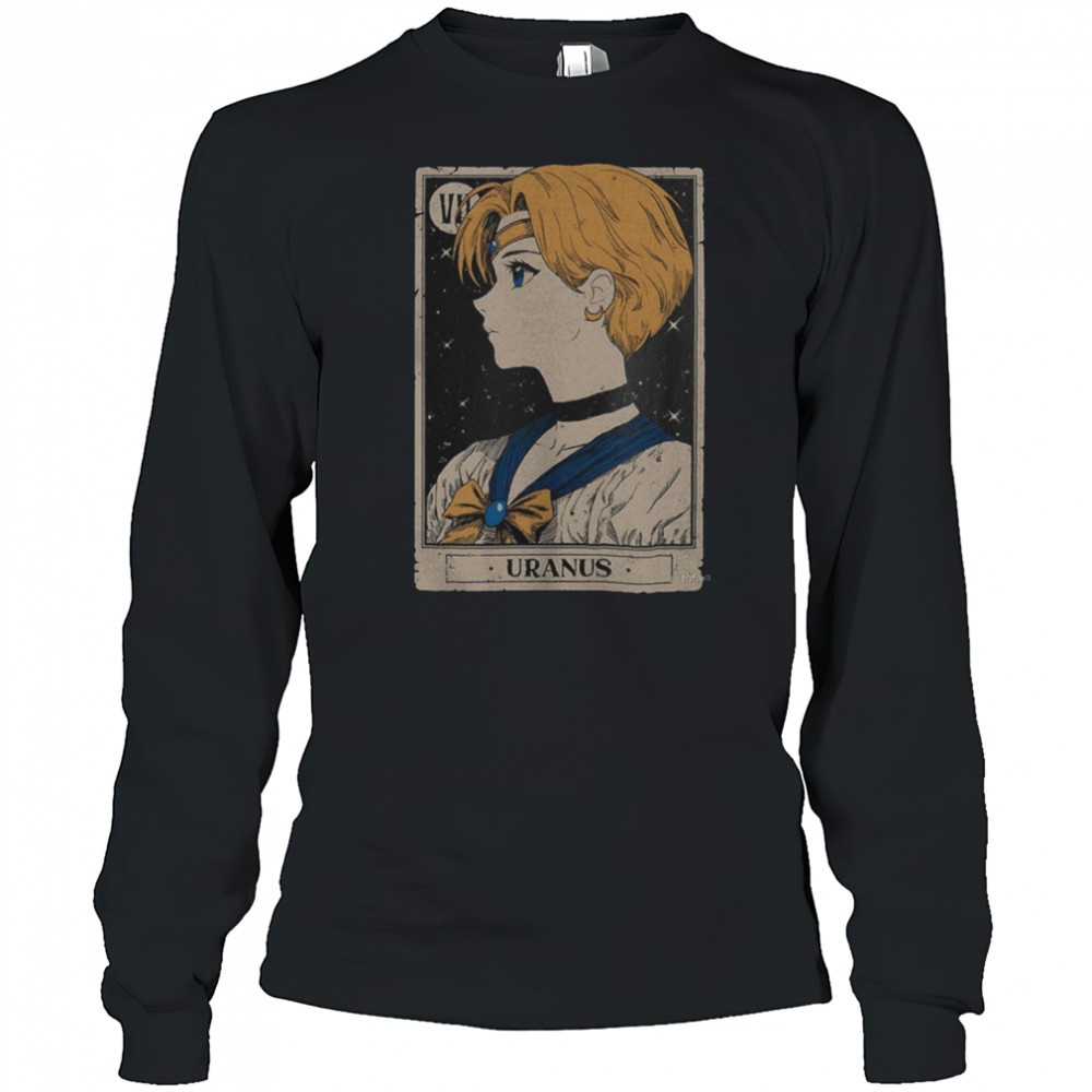 Uranus Tarot card shirt Long Sleeved