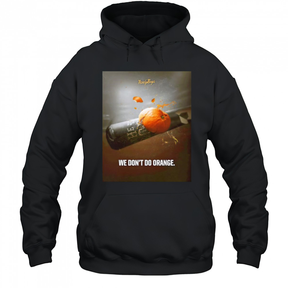Vanderbilt Baseball we don’t do orange shirt Hoodie