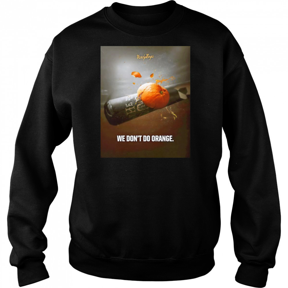 Vanderbilt Baseball we don’t do orange shirt Hoodie