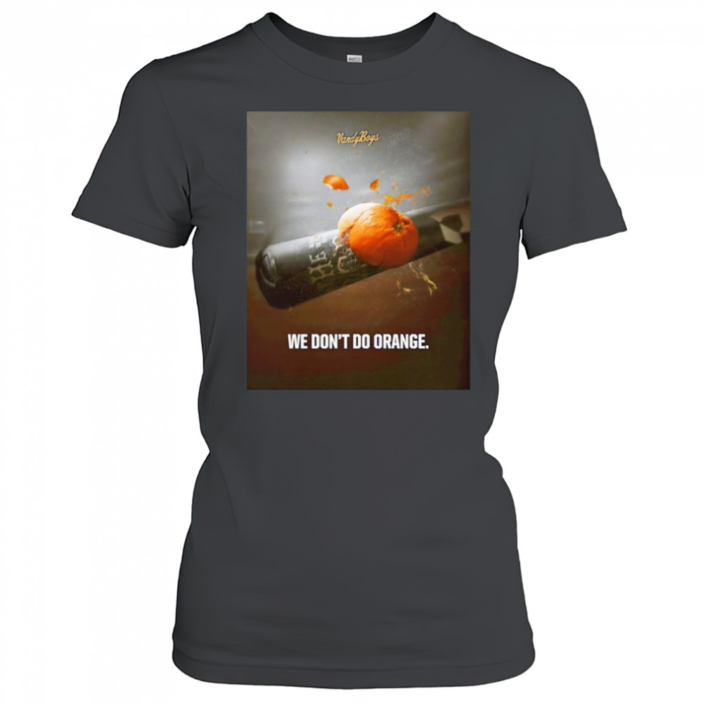 Vanderbilt Baseball we don’t do orange shirt Women's T-shirt