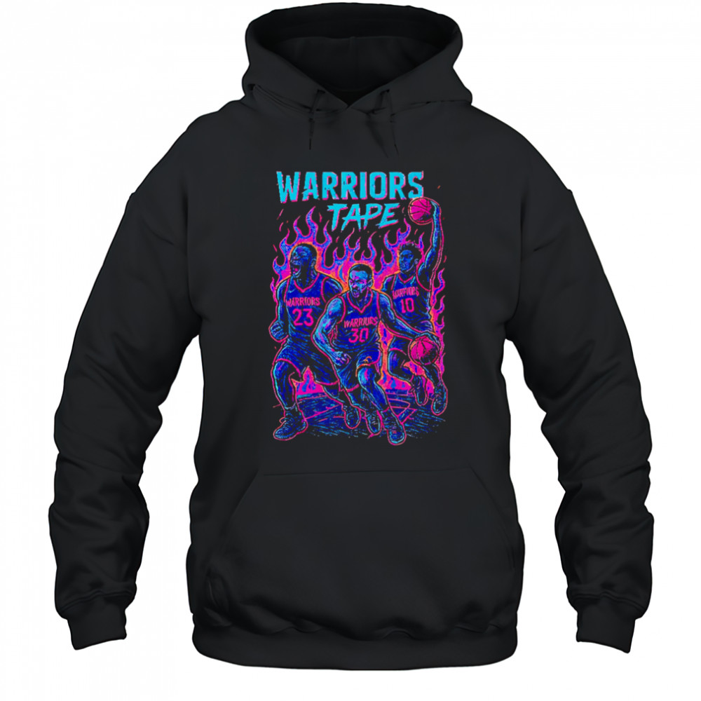 Warriors Tape Electric heat shirt Hoodie