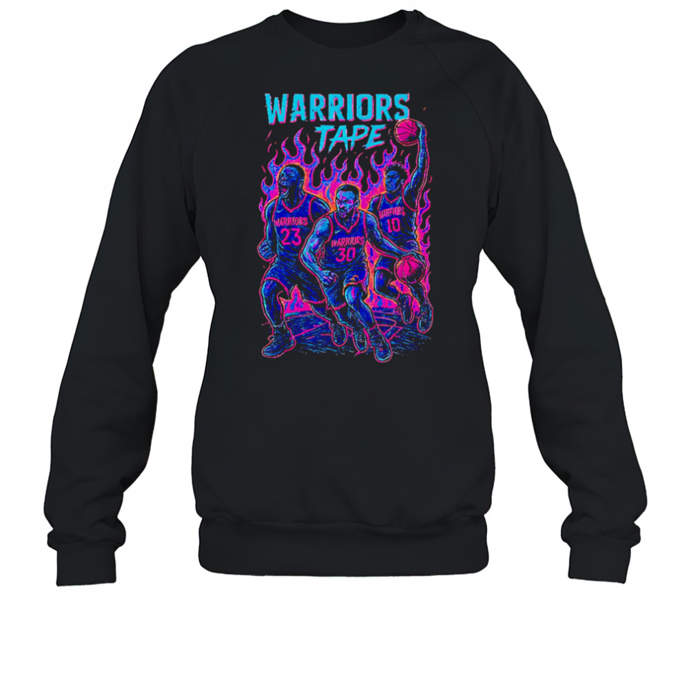 Warriors Tape Electric heat shirt Sweatshirt