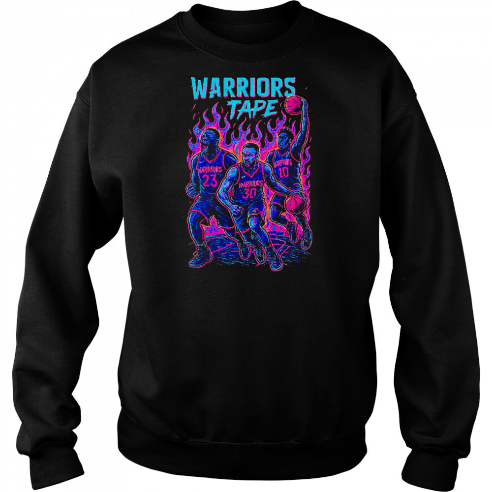 Warriors Tape Electric heat shirt Hoodie