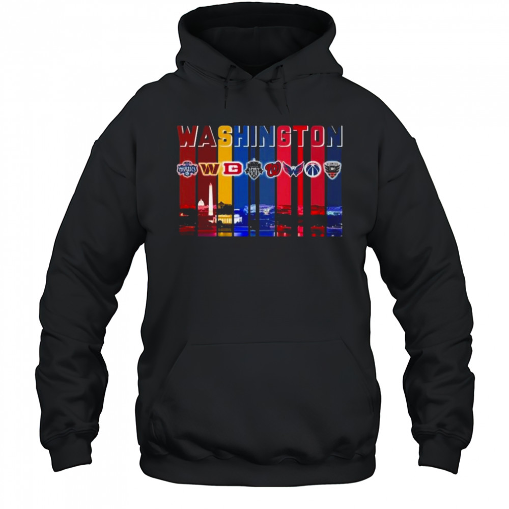Washington Commanders Capitals Washington Mystics Nationals Sport City Shirt Hoodie