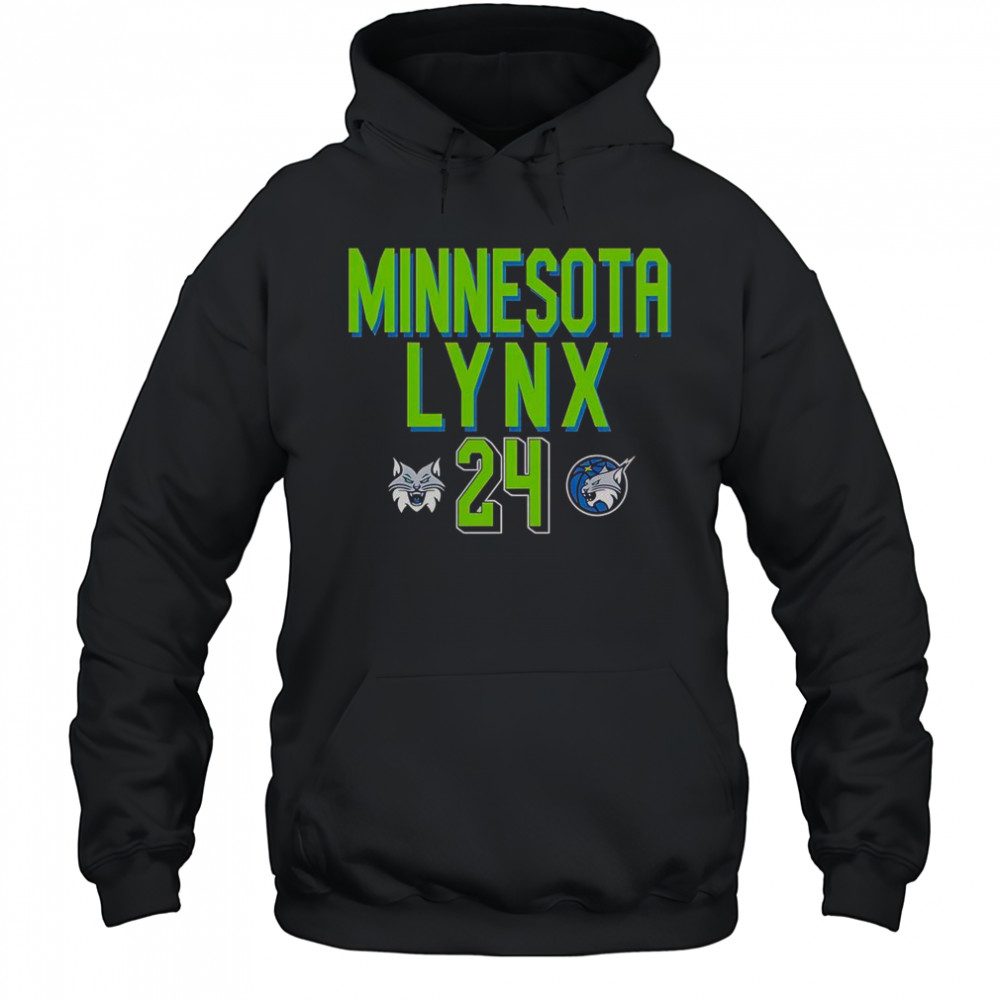 WNBA Minnesota Lynx Napheesa Collier 24 T-Shirt Hoodie