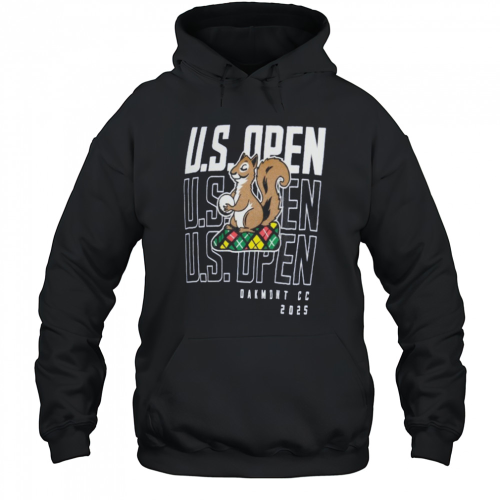 Youth 2025 U.S. Open Under Armour Navy Tech T Shirt Hoodie