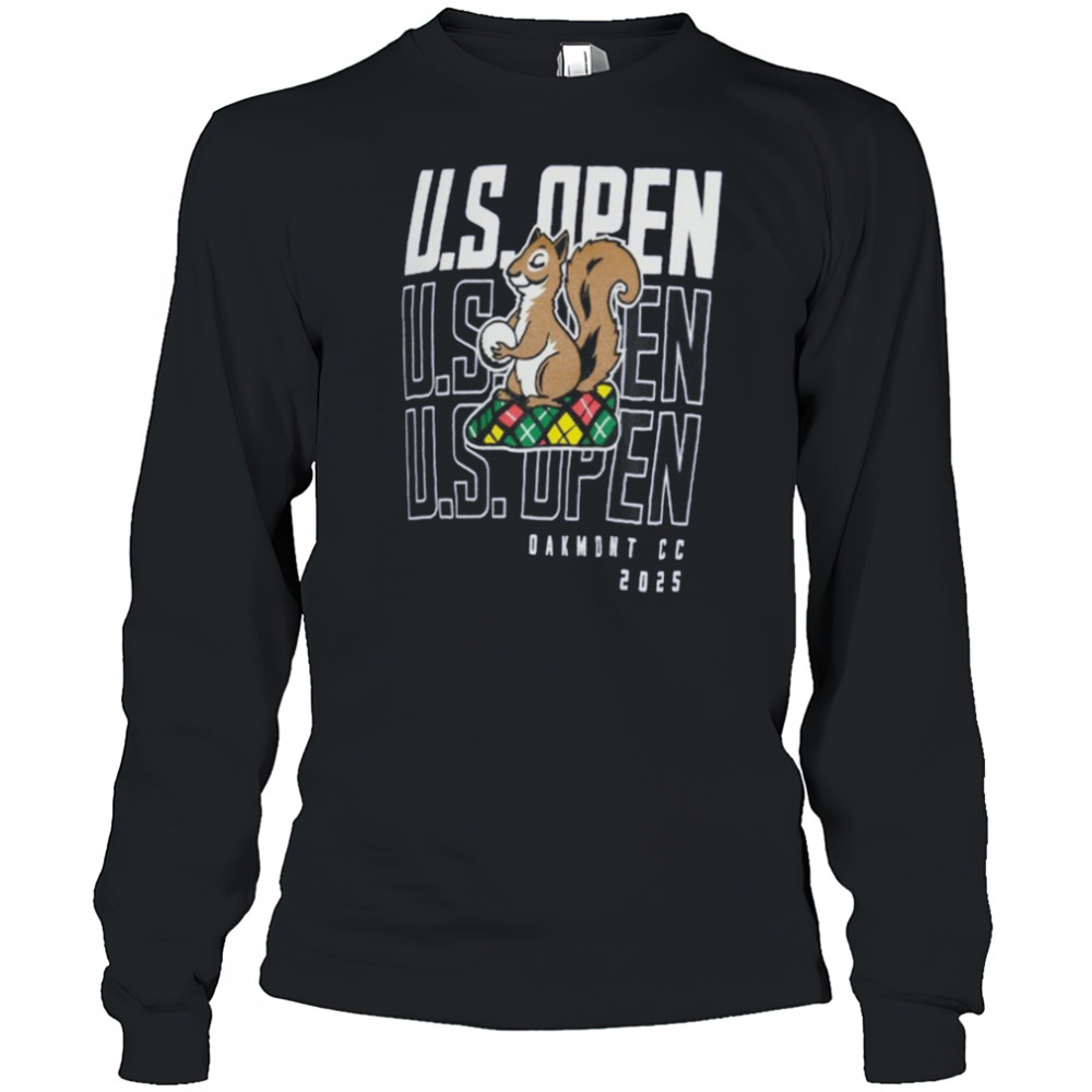 Youth 2025 U.S. Open Under Armour Navy Tech T Shirt Long Sleeved