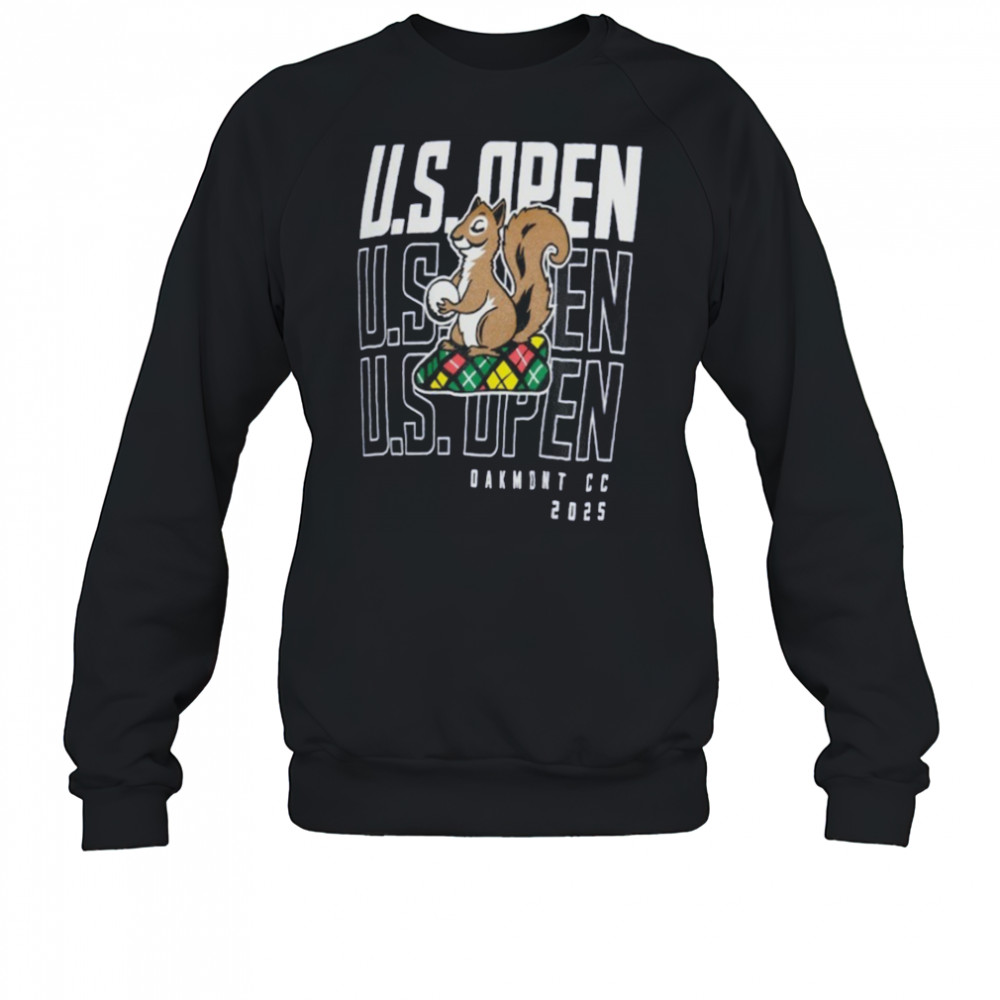 Youth 2025 U.S. Open Under Armour Navy Tech T Shirt Sweatshirt