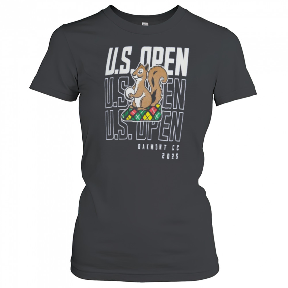 Youth 2025 U.S. Open Under Armour Navy Tech T Shirt Women's T-shirt