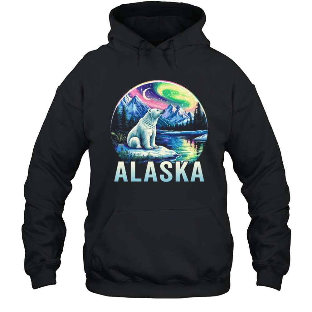 Alaska Northern Lights Aurora Viewing Vacation Alaska Trip shirt Hoodie