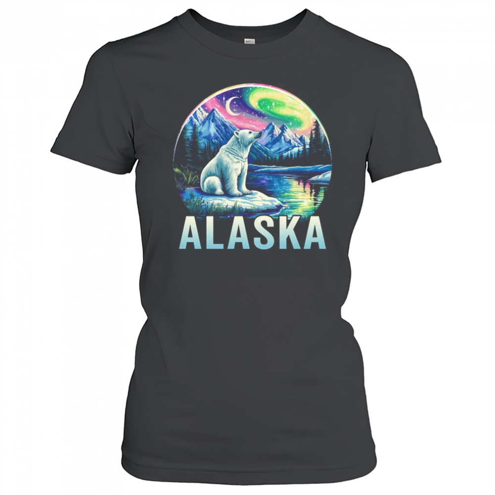 Alaska Northern Lights Aurora Viewing Vacation Alaska Trip shirt Women's T-shirt