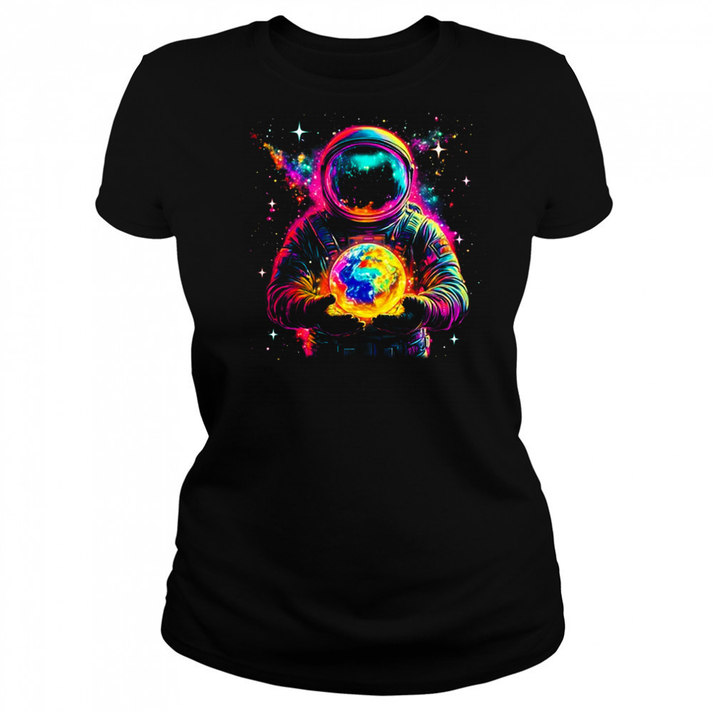 Astronaut Planets Astronaut Science Space Spaceman Design shirt Women's T-shirt