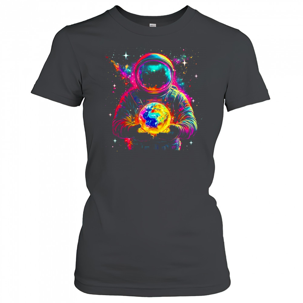 Astronaut Planets Astronaut Science Space Spaceman Design shirt Women's T-shirt