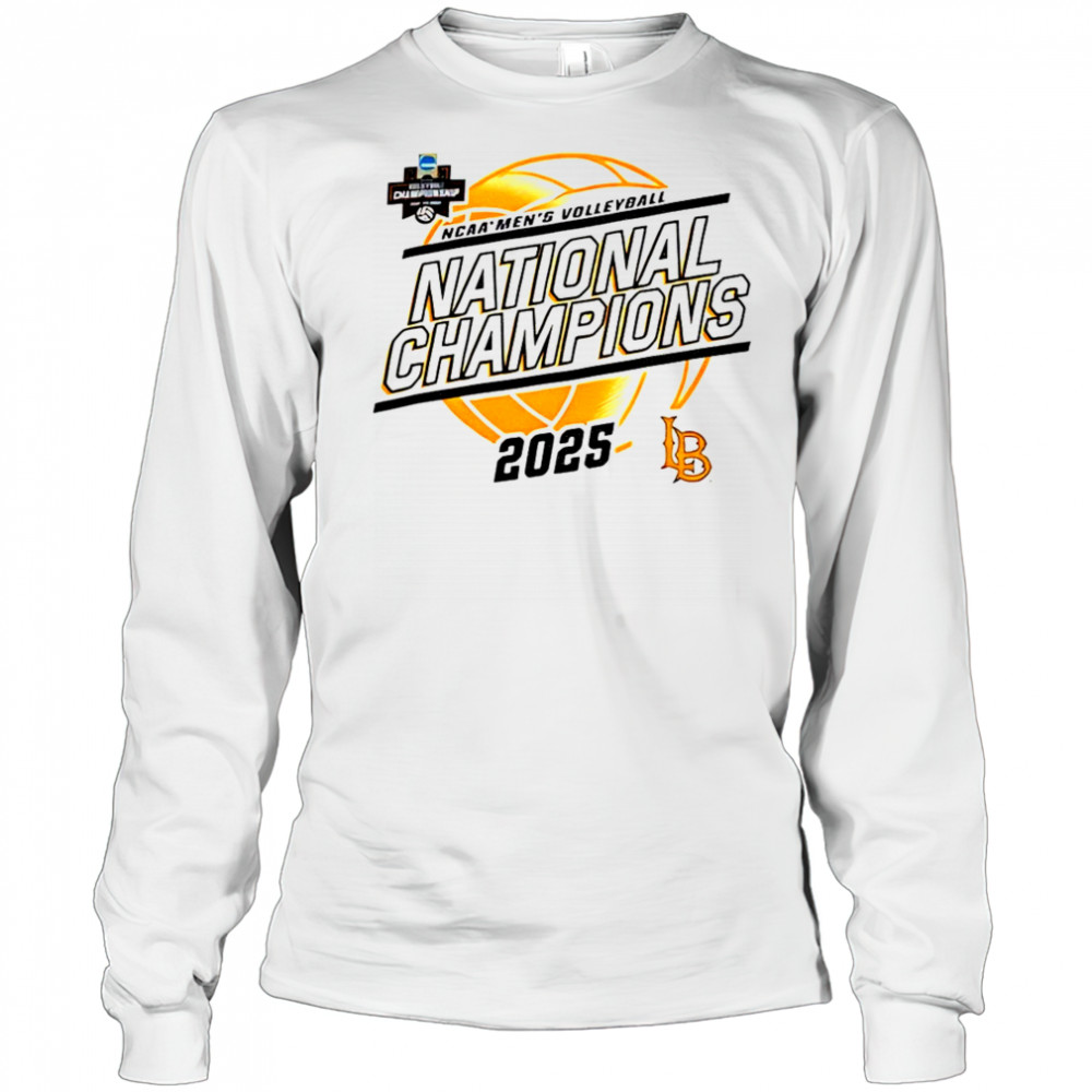 Cal State Long Beach The Beach Champion 2025 NCAA Men’s Volleyball National Champions shirt Long Sleeved