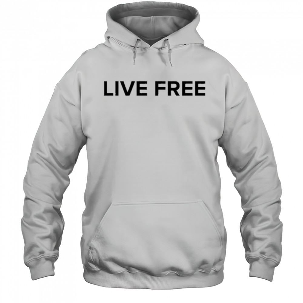 Charlie Kirk Live Free T-shirt Hoodie