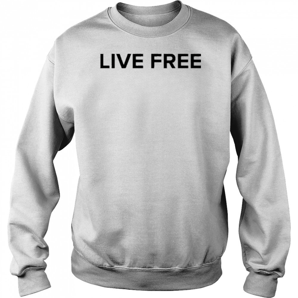 Charlie Kirk Live Free T-shirt Hoodie