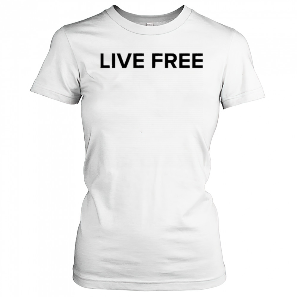 Charlie Kirk Live Free T-shirt Women's T-shirt