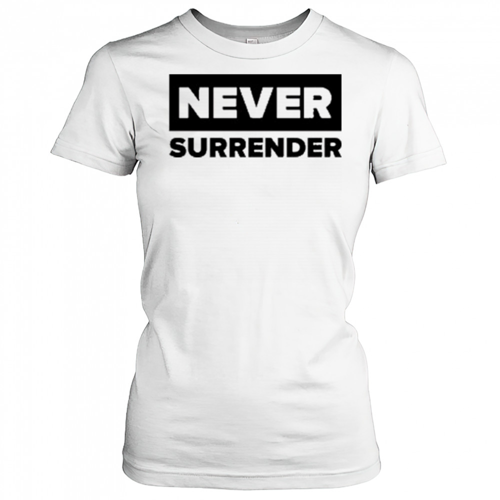 Charlie Kirk Never Surrender T-shirt Women's T-shirt