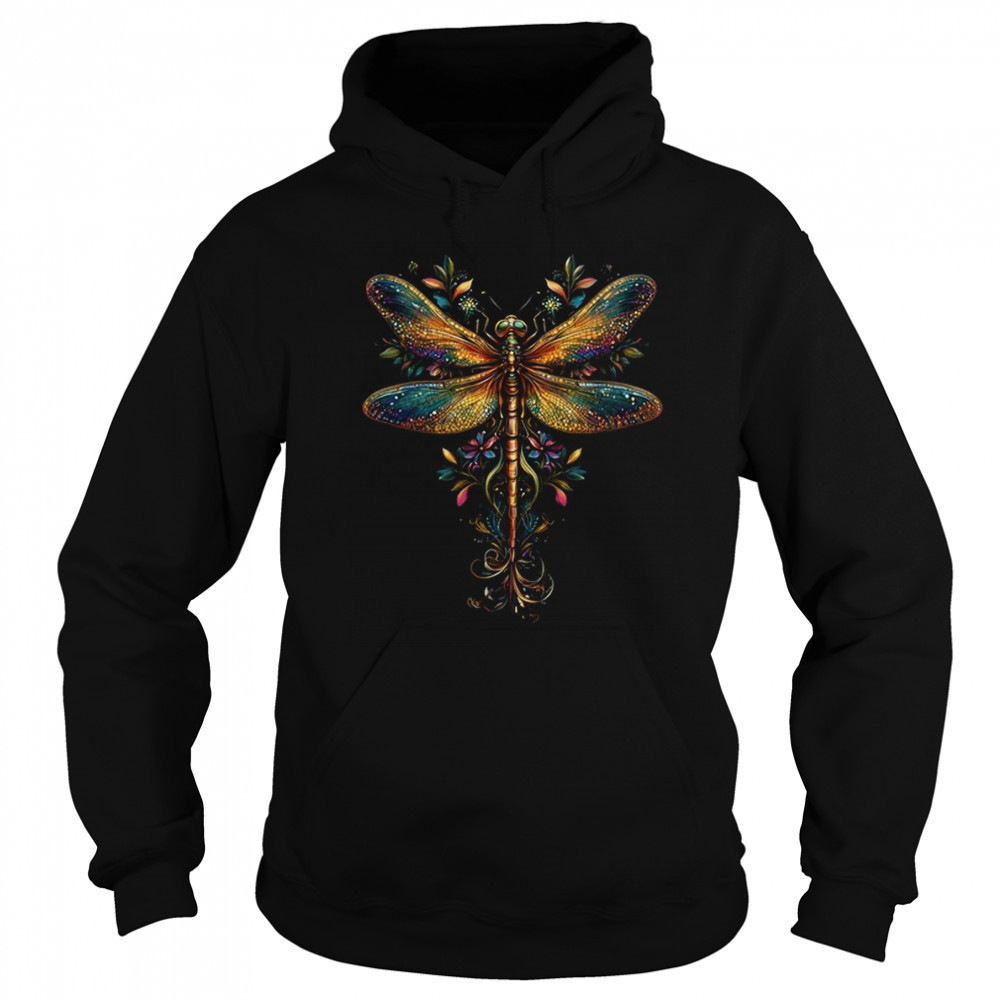 Cottagecore Floral Aesthetic Graphic Dragonfly Women Girls shirt Sweatshirt